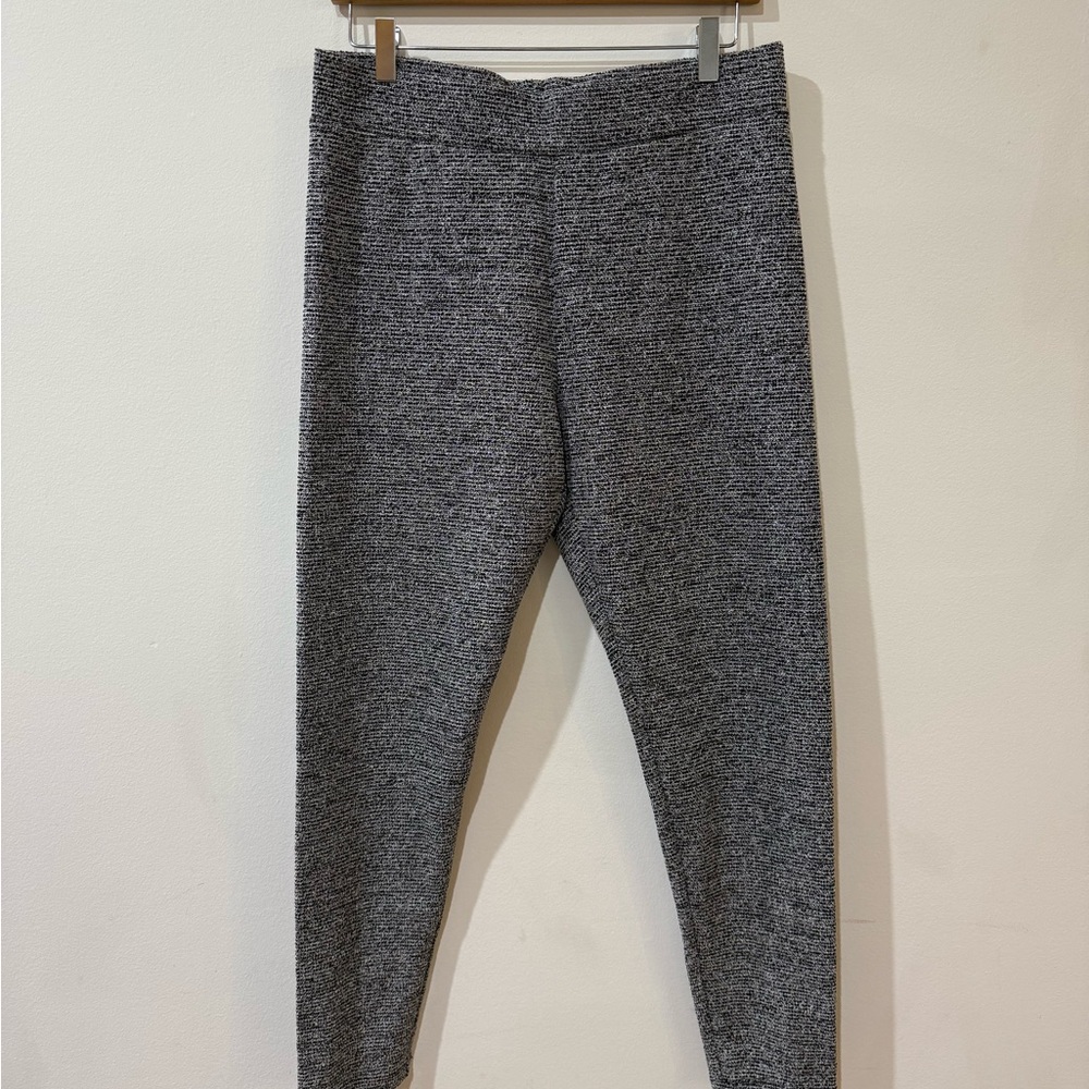 Lou & Grey Gray Leggings with Stretchy Knit Fabric